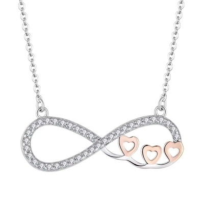 YASVITTI Großhandel Personalisierte High-End Silber Halskette Rose Gold Plattiert Herz Halskette Kette für Schmuck