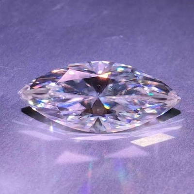 Moissanit-Ring in Birnenform Custom GRA VVS Mossanit Klarheit Loose Moissanit Diamanten Moissanit Edelsteine