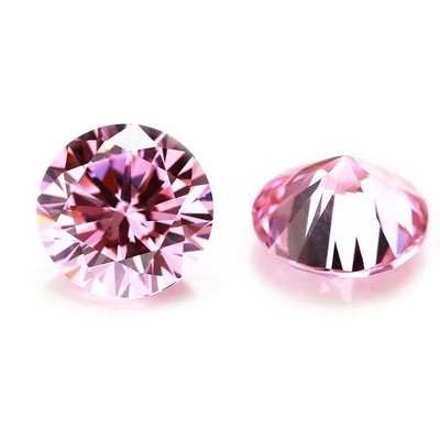 Synthetische Würfel Zirkonia Loose Edelsteine für Schmuck Geburtsstein Runder Schnitt 4mm-10mm