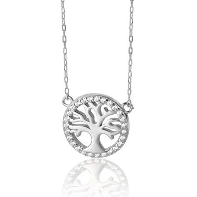 Leben des Baums Sterling Silver Jewelry Necklaces