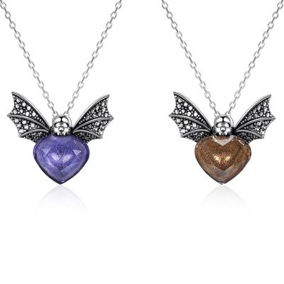 1.48ft 3.93g Sterling Silver Jewelry Sets 14K Gold überzogene Bienen-hängende Halskette