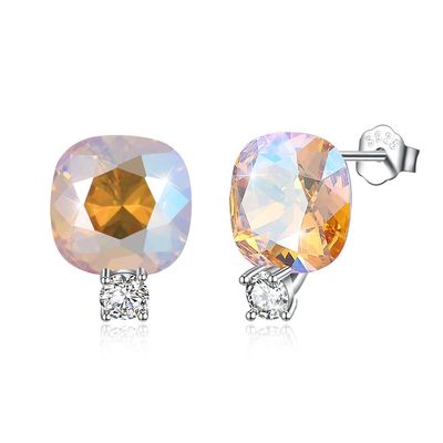 Multi Farbe Sterling Silver Jewelry Earrings