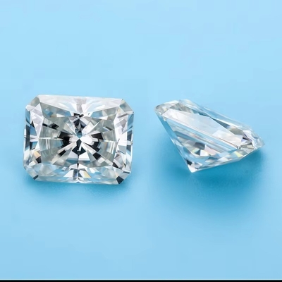 Weiß Klar Schmuck Farbe Moissanite Herz Pfeil Strahlende Ringe geschnitten