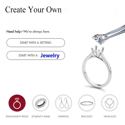 Weiß Klar Schmuck Farbe Moissanite Herz Pfeil Strahlende Ringe geschnitten
