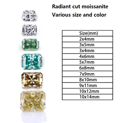 Weiß Klar Schmuck Farbe Moissanite Herz Pfeil Strahlende Ringe geschnitten