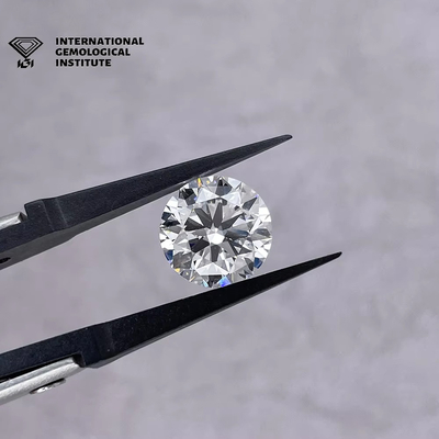 0.5ct 1ct 1.5ct 2ct 3ct Weißes Loses Moissanit Diamant HPHT CVD Labor Erwachsener Diamant