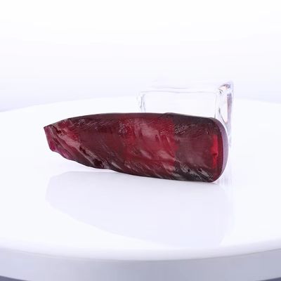 8# Roter Rubin Synthetisches Korund Roh für Anpassung Antike Moissanite Ring und Anhänger