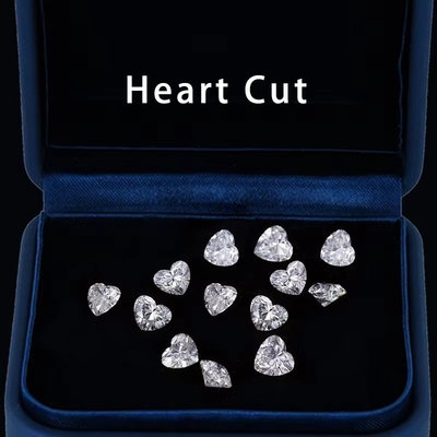 0.8-3.3mm Runder Brillantes Schnitt Mann gemacht Diamant Moissanite DEF VVS VS Labor gewachsener Diamant