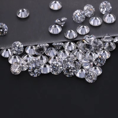 0.8-3.3mm Runder Brillantes Schnitt Mann gemacht Diamant Moissanite DEF VVS VS Labor gewachsener Diamant