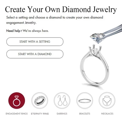 1 Karat HPHT CVD Diamant DEF Farbe VS VVS Runde Brillante Schnitt Labor gewachsener loser Diamant