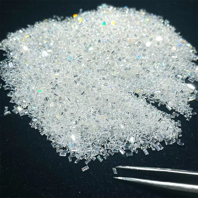 Unverkennbares Melee Moissanite Baguette Losgeschnitten D Farbe Vvs1 Moissanite Diamant