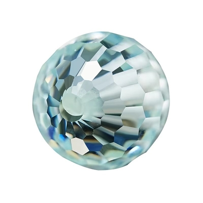 Gemstone Material synthetische Labor geschaffen Rundblaue Moissanite Perlen für Schmuckherstellung