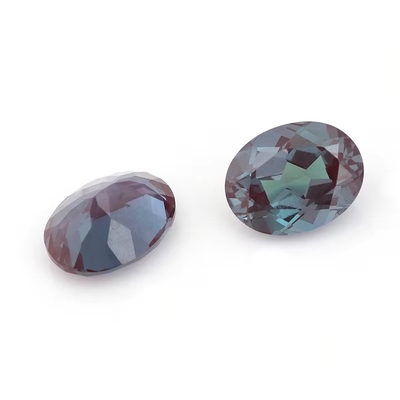 Oval Brillantes Schnitt 6*8mm zertifiziertes Labor gewachsenes Lockerfarbenes Moissanit für Frauen Schmuck