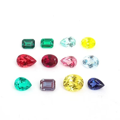 Oval Brillantes Schnitt 6*8mm zertifiziertes Labor gewachsenes Lockerfarbenes Moissanit für Frauen Schmuck