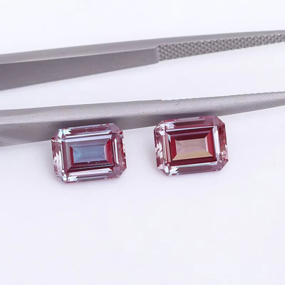 Oval Brillantes Schnitt 6*8mm zertifiziertes Labor gewachsenes Lockerfarbenes Moissanit für Frauen Schmuck