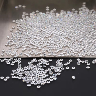 1000 Stück / Packung 5A Melee Weiß CZ Stein Loose Kubik Zirkonia für Frauen Moissanite Schmuck