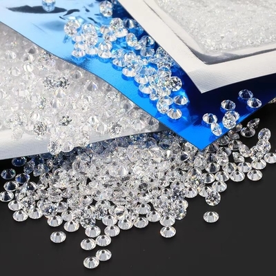 1000 Stück / Packung 5A Melee Weiß CZ Stein Loose Kubik Zirkonia für Frauen Moissanite Schmuck
