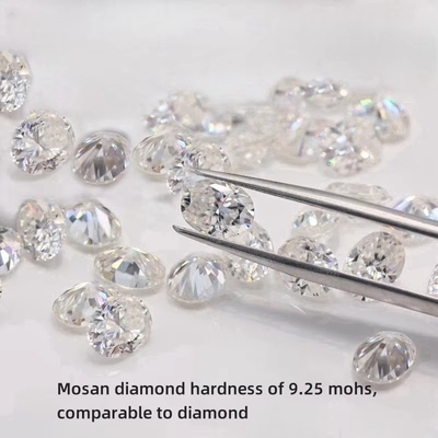 Oval Brillantes Losgeschnittenes Moissanit Diamant 3*5mm-10*14mm Kleine Größe Für Schmuckherstellung
