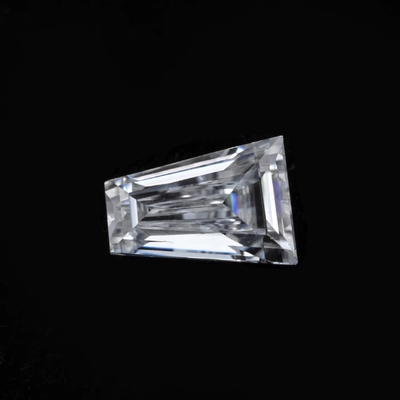 Moissanite Solitaire Ring Großhandel Mossanite Edelstein Konische Baguette Schnitt Charles VVS Loose Moissanite Diamant Edelstein