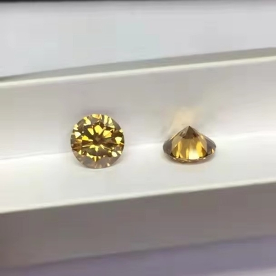 Großhandel Labor erstellt Weiß gelb rot rosa schwarz blau Diamant rund brillant geschnitten lose Moissanite für Schmuck