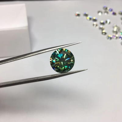 Großhandel Labor erstellt Weiß gelb rot rosa schwarz blau Diamant rund brillant geschnitten lose Moissanite für Schmuck