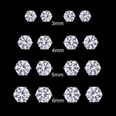 Großhandel Labor erstellt Weiß gelb rot rosa schwarz blau Diamant rund brillant geschnitten lose Moissanite für Schmuck