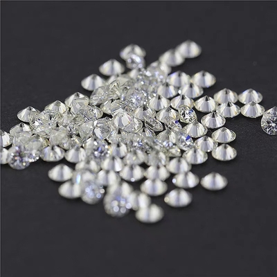 Edelsteinform Oval 2-10ct Weiß rund geschnitten loser Moissanit für Verlobungsringe