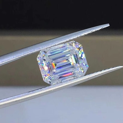 Leuchtende Gelbe Moissanite Gem Radiant Cut GRA VVS Loose Mosanite Diamant Für Gold Ring