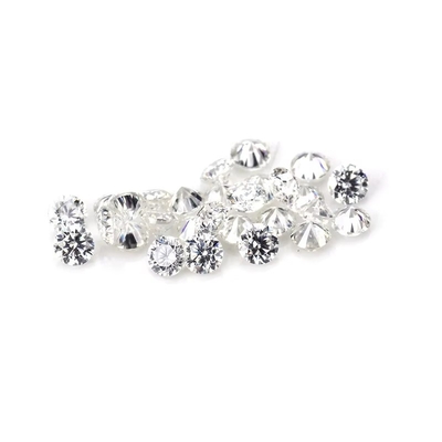 Melee Moissanite Diamant pro Karat Runder Schnitt DEF Kleine Größe Moissanite VVS1 Laborgewachsener Diamant Edelstein Form Quadrat
