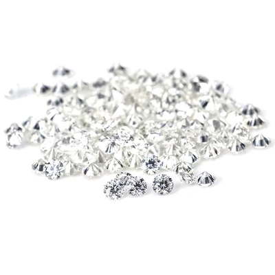Melee Moissanite Diamant pro Karat Runder Schnitt DEF Kleine Größe Moissanite VVS1 Laborgewachsener Diamant Edelstein Form Quadrat