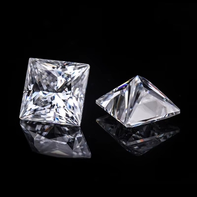Prinzessin Cut Loose GRA Moissanite Diamant D VVS1 Quadratische Form Moissanite