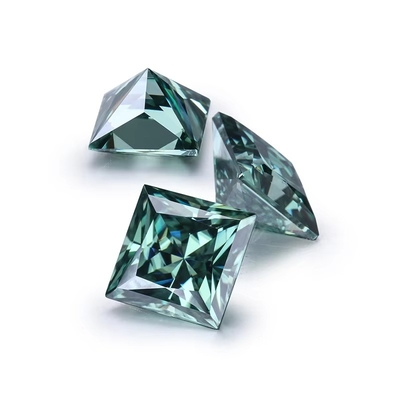 Prinzessin geschnitten 5.5x5.5mm 1 Karat Moissanite VVS Farben Quadrat Brillantes Loose Diamant