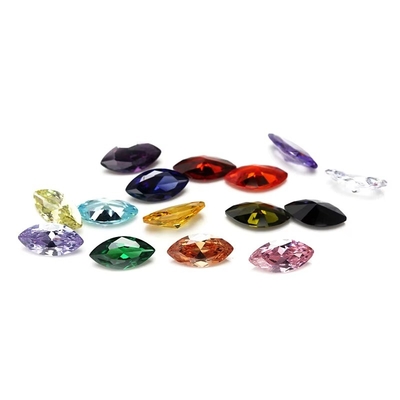 8x4mm Marquise Form CZ Steine Ideal für Schmuck und Männer Hochzeitsringe