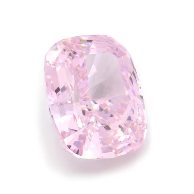 4k Eisschnitt Cz Steine Rosa Farbe Kissen Form 7x6mm 10x8mm Locker Edelstein Synthetische Kubik Zirkonia