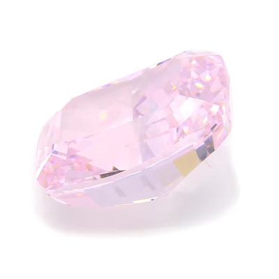 4k Eisschnitt Cz Steine Rosa Farbe Kissen Form 7x6mm 10x8mm Locker Edelstein Synthetische Kubik Zirkonia