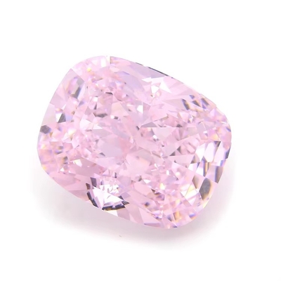 4k Eisschnitt Cz Steine Rosa Farbe Kissen Form 7x6mm 10x8mm Locker Edelstein Synthetische Kubik Zirkonia
