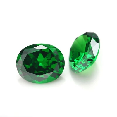 Moissanite Ohrringe Edelsteine Rosa Peridot Granat Gelb cz Steine Ovalform 12x10mm synthetische Kubikzirkonium für Ring
