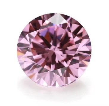 Roundball Granat Peridot Rosa Farben CZ Perlen Synthetische Kubik Zirkonia Loose Edelstein Für Diamant Ohrringe