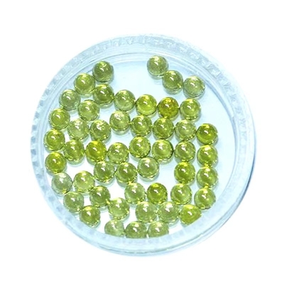 Roundball Granat Peridot Rosa Farben CZ Perlen Synthetische Kubik Zirkonia Loose Edelstein Für Diamant Ohrringe