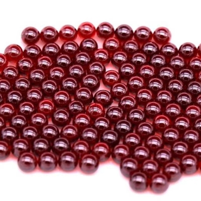 Roundball Granat Peridot Rosa Farben CZ Perlen Synthetische Kubik Zirkonia Loose Edelstein Für Diamant Ohrringe