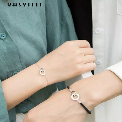 0.22m 0.1oz Sterling Silver Jewelry Sets Silver Kette und Armband-Satz ODM