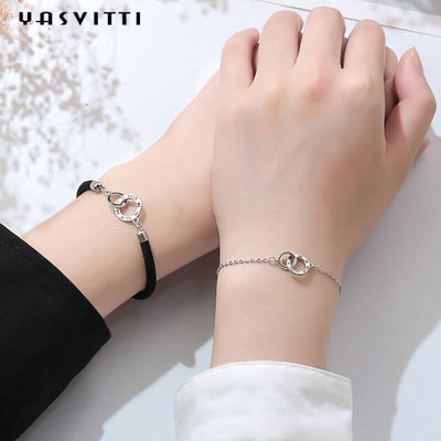 0.22m 0.1oz Sterling Silver Jewelry Sets Silver Kette und Armband-Satz ODM