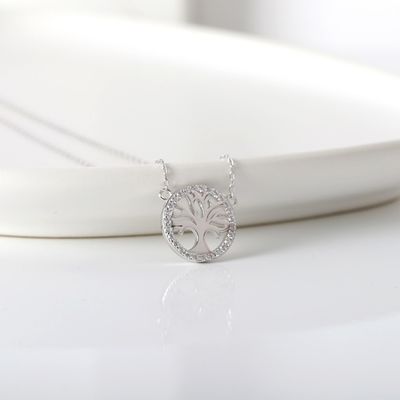 Leben des Baums Sterling Silver Jewelry Necklaces