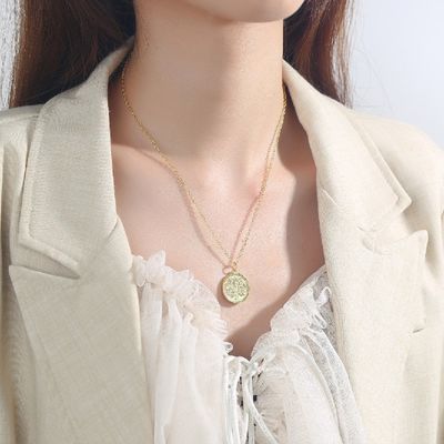 14.4in 10g Chroker Sterling Silver Necklace X18 Baum des Leben-Anhängers