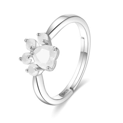 0.9cm Goldkatze Greifer-Ringe 2,05 Gramm Sterling Silver Jewelry Ringss 10k