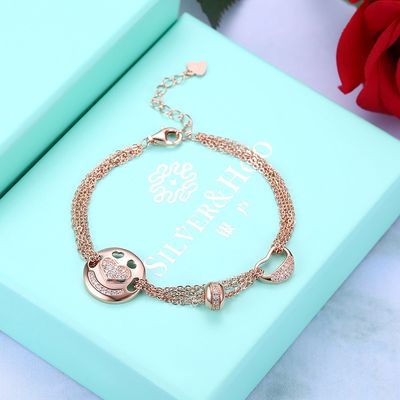 Rose Gold Sterling Silver Jewelry-Armbänder