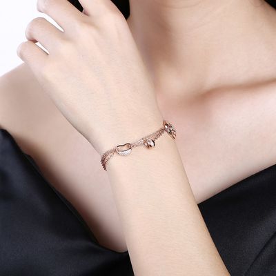 Rose Gold Sterling Silver Jewelry-Armbänder