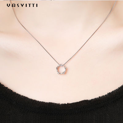 6.3in 3 Kubikzircon-Kronen-hängende Halskette Gramm-Sterling Silver Jewelry Necklacess 5A