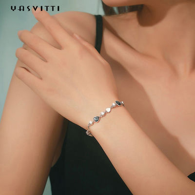 0.19m 0.83in Sterling Silver Jewelry Bracelets Weinlese-silbernes Charme-Armband ODM