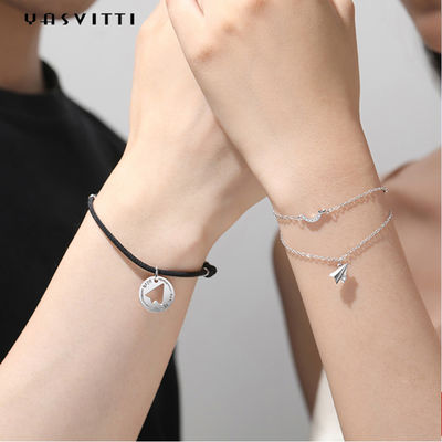 Papierflugzeug-Armband SGS 0.19oz 9,5 Zoll-Sterling Silver Bracelet ODM